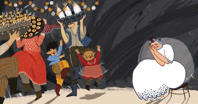 The story of a magical city and a damon with candy horn